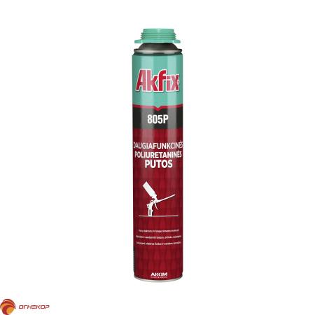 картинка Профессиональная монтажная пена, Akfix 805Р от магазина Огнекор